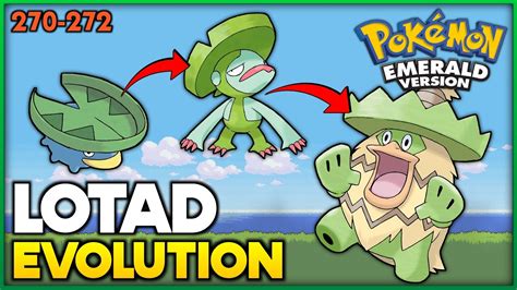 how to evolve lombre emerald.